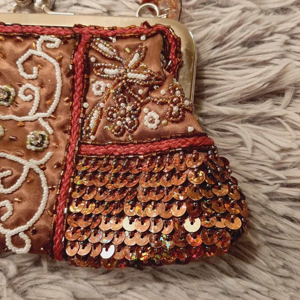 Vintage Beaded Clutch - Picture 6 of 13